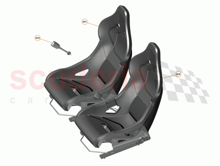 Photo of ASSY RACE SEAT RHD DRVR WIDE…