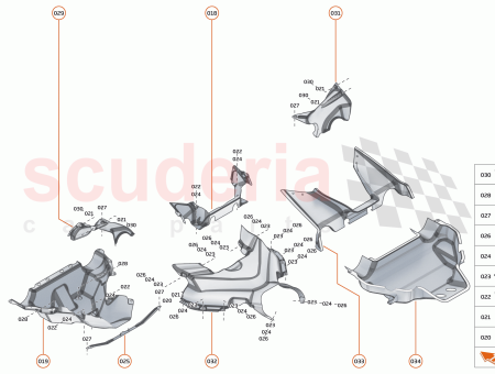 Photo of HEATSHIELD AIR GUIDE FRONT LH…