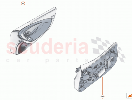 Photo of ASSY COMPLETE DOOR CASING RH…