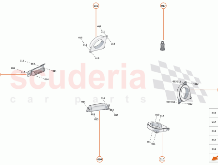 Photo of ASSY KEY FOB LOCK BARREL KIT 4…