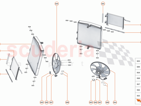 Photo of ASSY CONDENSER RADIATOR LH…