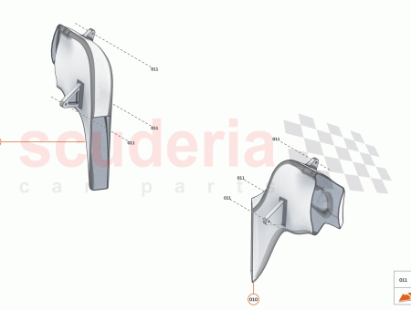 Photo of DUCT BRAKE REAR RH…