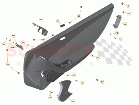 Photo of Bracket Door Tweeter LH…