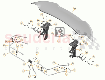 Photo of Airbrake Panel Assy Carbon Fibre For Paint 675LT…