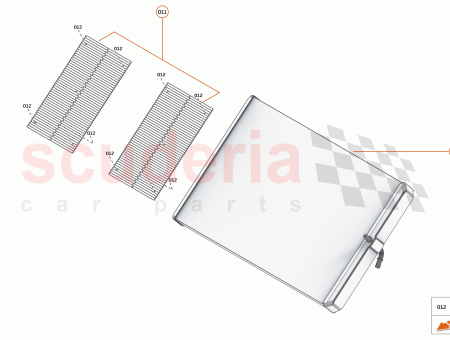 Photo of GRILLE FRONT LOW TEMPERATURE RADIATOR…