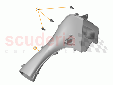 Photo of DUCT BRAKE REAR RH…