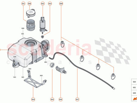 Photo of ASSY WASHER BOTTLE RHD…