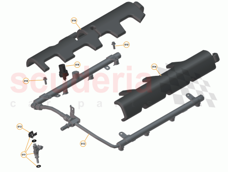 Photo of NVH COVER FUEL INJECTOR RAIL LH 675LT…