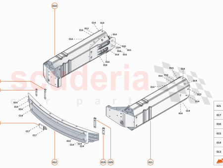 Photo of ASSY FRONT CRASH STRUCTURE LH…