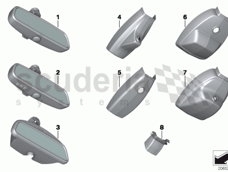 Photo of RETROVISOR INTERIOR EC LED GTO 51 16…