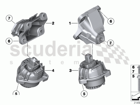 Photo of SOPORTE DEL MOTOR IZQUIERDA 22 11…