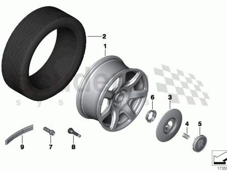 Photo of LLANTA DE ALEACI N LIGERA PULIDA 36 11…