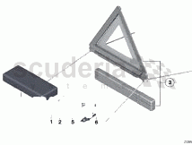 Photo of TRI NGULO DE ADVERTENCIA CON CONTENEDOR 71 60…