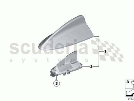 Photo of CARCASA VAC A PARA LA ANTENA DEL TECHO…