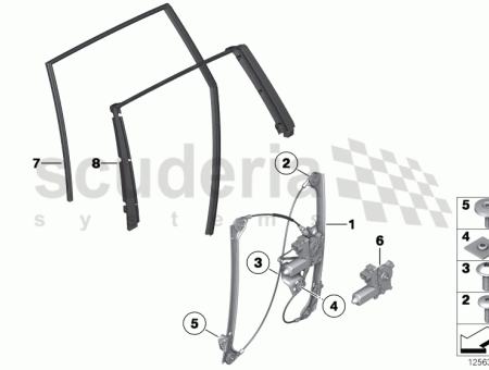 Photo of GU A DE LA VENTANA PUERTA TRASERA DERECHA…