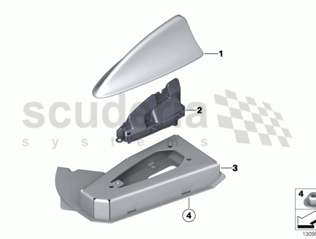 Photo of CARCASA VAC A PARA LA ANTENA DEL TECHO…