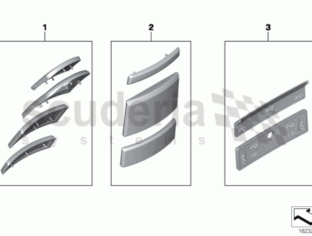 Photo of MOLDURAS DE MADERA CONSOLA CENTRAL DELANTERA 51 45…
