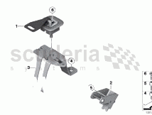 Photo of SOPORTE MONTAJE ISOFIX SUPERIOR IZQUIERDO 51 71…