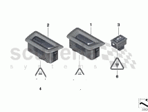 Photo of INTERRUPTOR CIERRE CENTRALIZADO DE LA TAPA TRASERA 61…