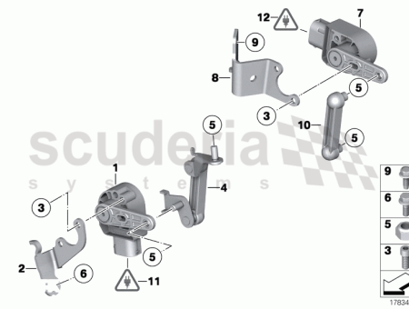 Photo of SOPORTE SENSOR DE NIVEL DERECHO 37 14…