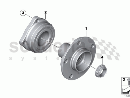 Photo of UNIDAD DE RODAMIENTO DE BOLAS DE CONTACTO ANGULAR…