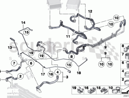 Photo of MANGUERA DE REFRIGERANTE 17 12…