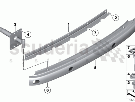 Photo of PORTADOR PARACHOQUES TRASERO 51 12…