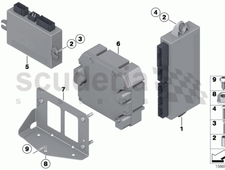 Photo of BEDIENEINHEIT FAHRERT R HINTEN 61 35…