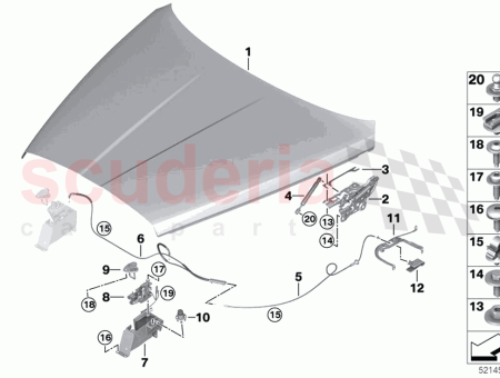 Photo of BISAGRA IZQUIERDA DEL CAP DEL MOTOR…