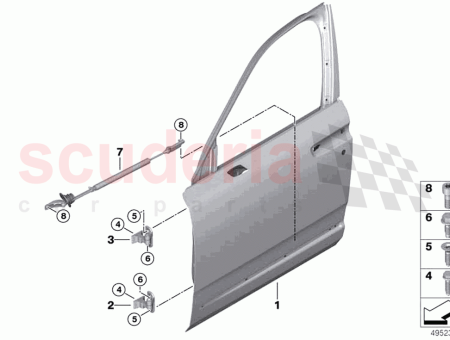 Photo of FRENO DE LA PUERTA DELANTERO DERECHO…