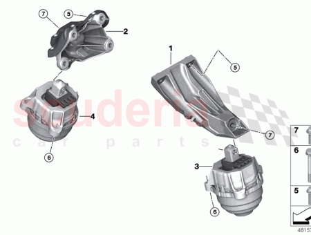 Photo of SOPORTE DEL MOTOR DERECHA…