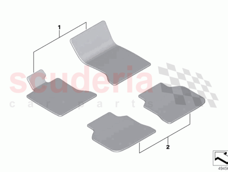 Photo of PAR ALFOMBRILLAS TODO TIEMPO DELANTERAS LHD…