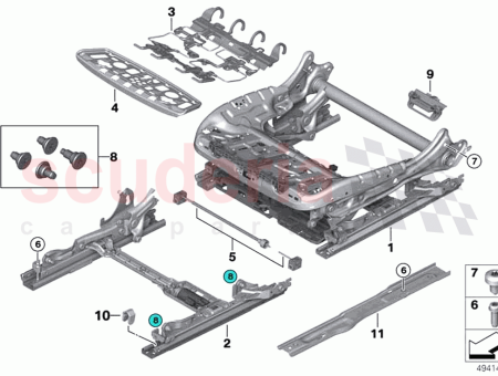 Photo of BARANDILLA DEL ASIENTO DERECHA…
