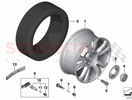 Photo of LLANTA DISCO ALEACI N LIGERA BICOLOR…