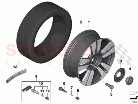 Photo of LLANTA DISCO ALEACI N LIGERA BICOLOR…