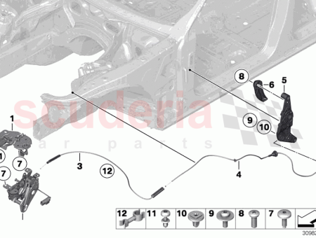 Photo of CABLE BOWDEN CAP TRASERO…