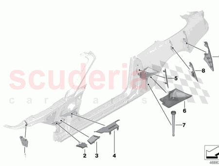 Photo of PARTE MOLDEADA PANEL LATERAL TRASERO IZQUIERDA 41 00…