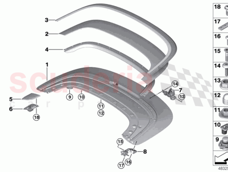 Photo of BISAGRA SUPERIOR PLEGABLE IZQUIERDA…