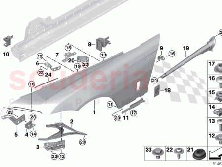 Photo of SOPORTE PANEL LATERAL ENTRADA DERECHA…