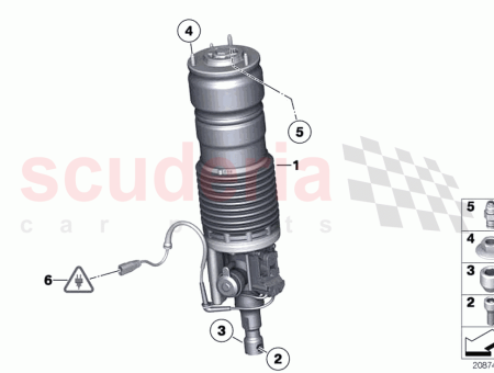 Photo of RP PUNTAL DE SUSPENSI N DE AIRE DELANTERO…
