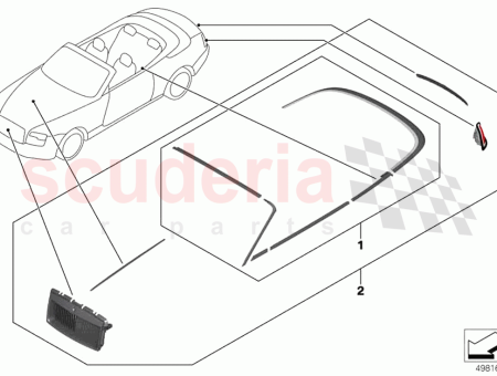 Photo of KIT DE REEQUIPAMIENTO PAQUETE NEGRO MARCOS LATERALES…