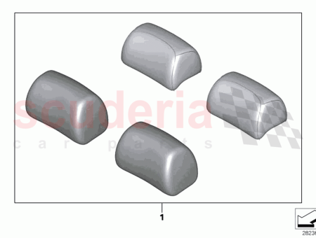 Photo of KIT DE REPOSACABEZAS RR MONO JUEGO COMPLETO…