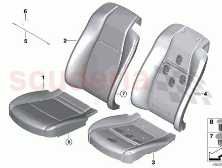Photo of CUBIERTA RESPALDO CUERO A C IZQUIERDA…
