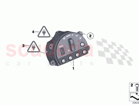 Photo of Control unit lights…