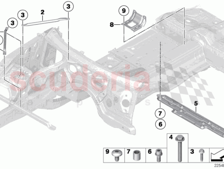 Photo of BARRA TRANSVERSAL TRASERA DERECHA…