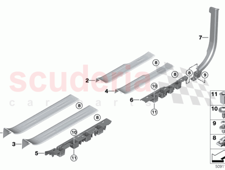 Photo of CUBIERTA DE ENTRADA TRASERA IZQUIERDA…