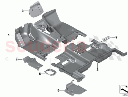Photo of INSERTO DE ESPUMA TRASERO IZQUIERDO…