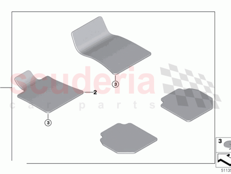 Photo of JUEGO DE ALFOMBRILLAS VELOURS…