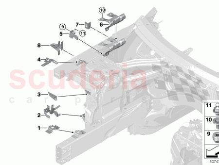 Photo of SOPORTE PARA MUELLE DE GAS IZQUIERDA…