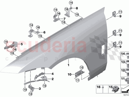 Photo of SOPORTE LATERAL UMBRAL LATERAL INFERIOR IZQUIERDO…